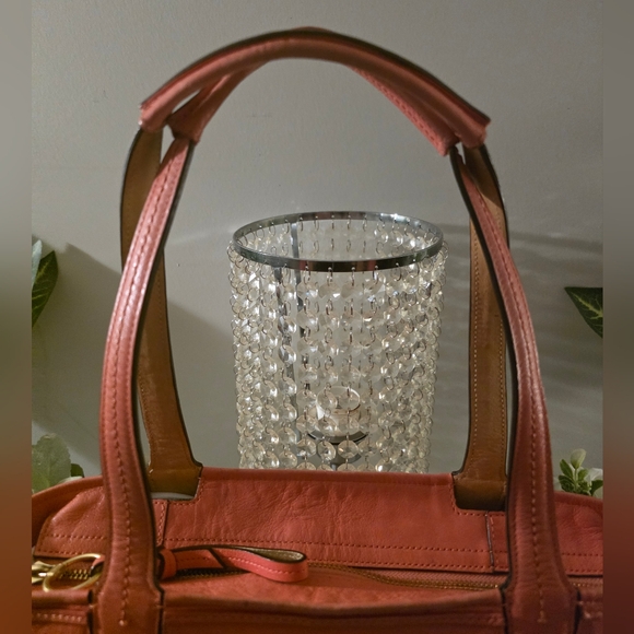 Coach Pink and Cream Signature Tote - Picture 5 of 12